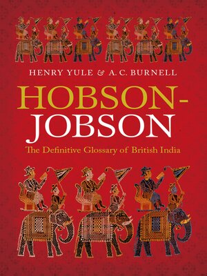 cover image of Hobson-Jobson